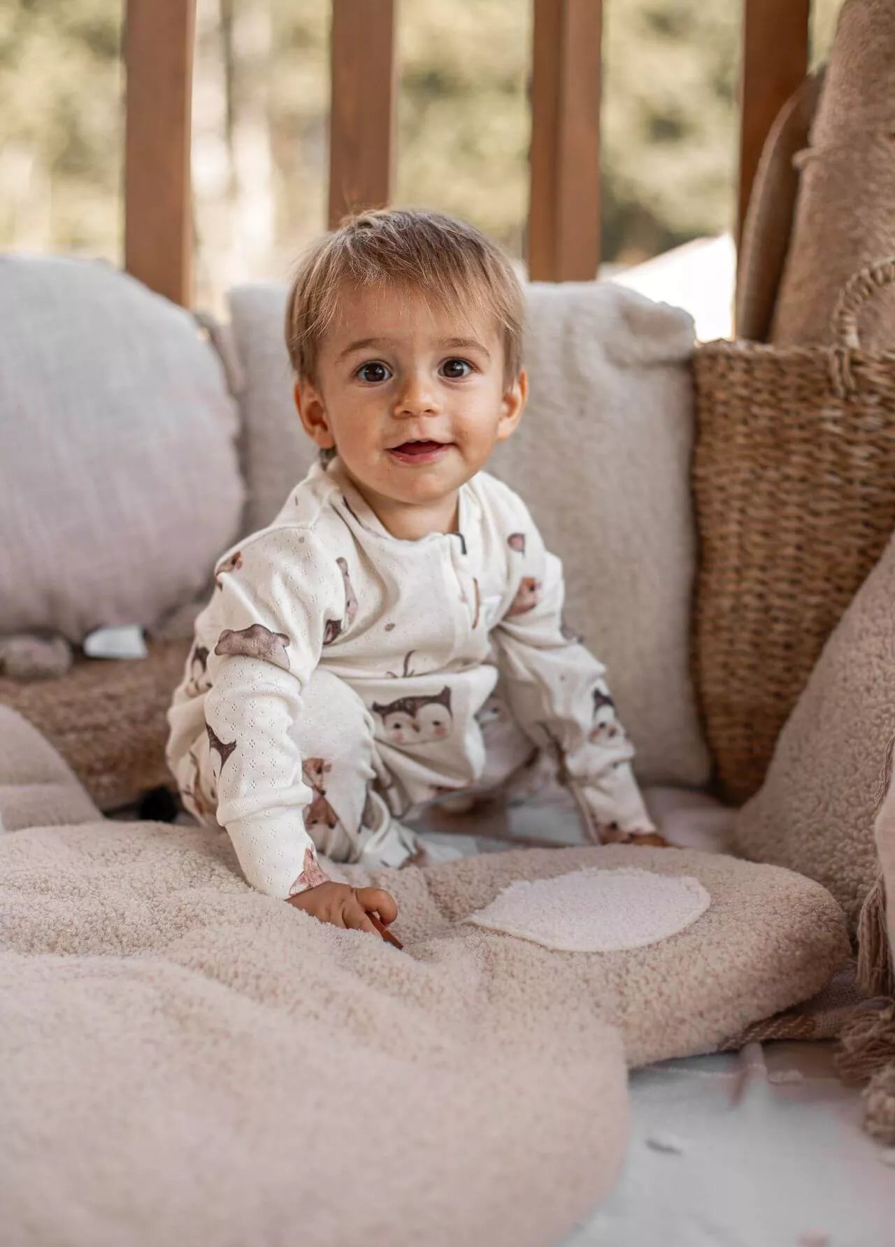 Velká buklé podložka na hraní pro miminka "Medvídek" (4 barvy)