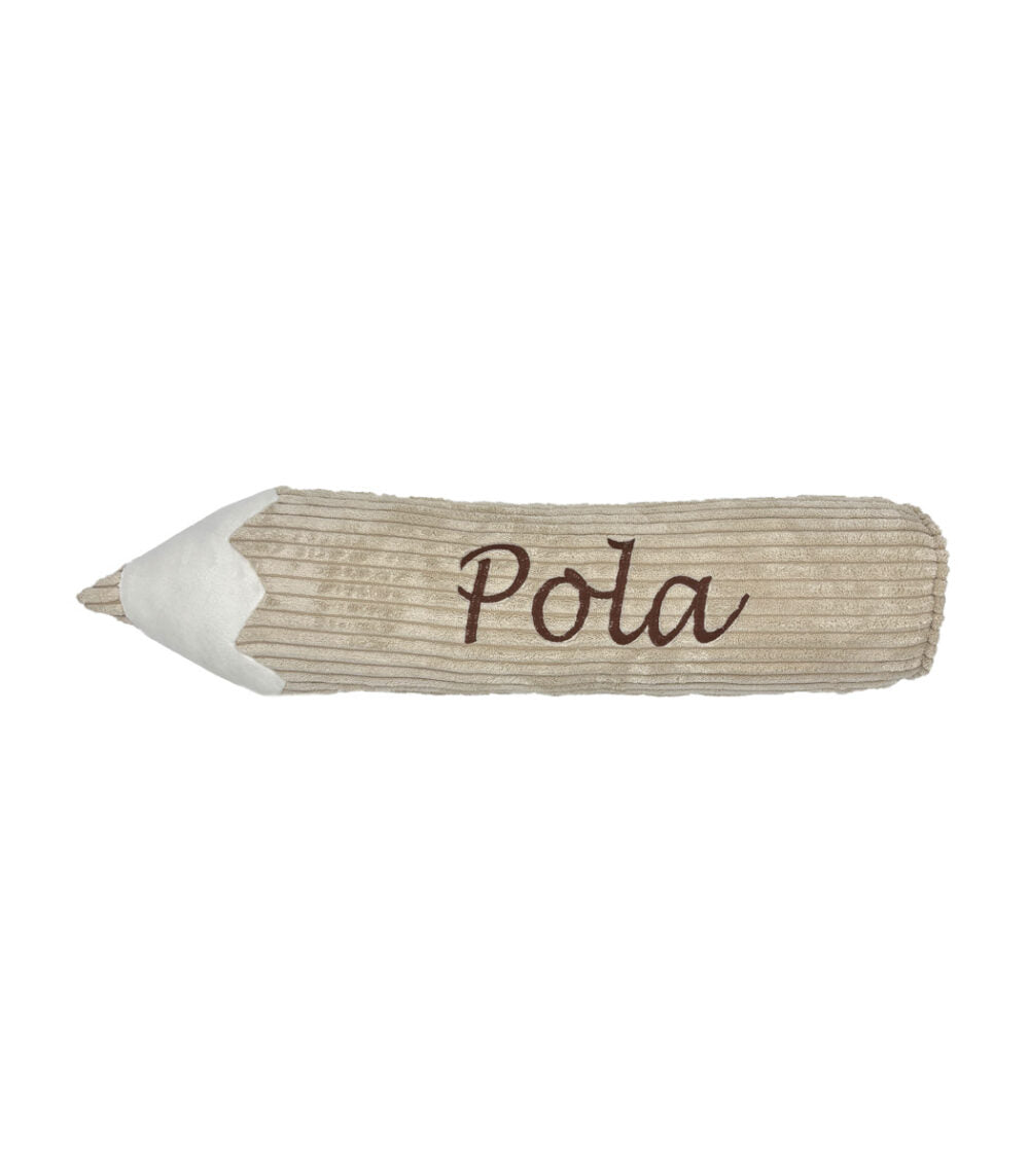 Personalizovaný polštář Pastelka se jménem | 6 barev