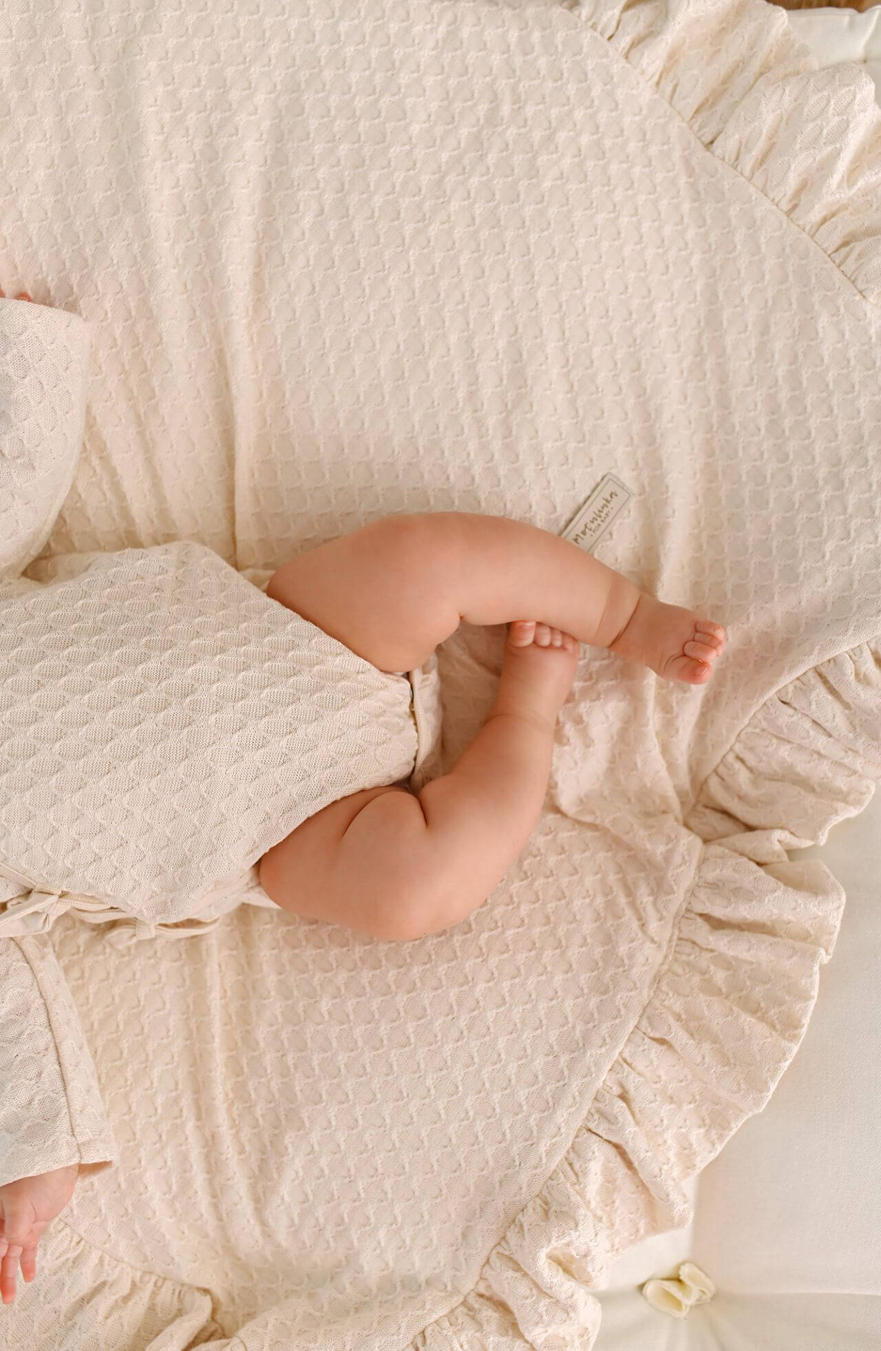 Měkká dětská deka - přírodní bavlna