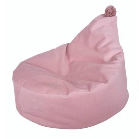 Sametový sedací vak – puf (4 barvy)