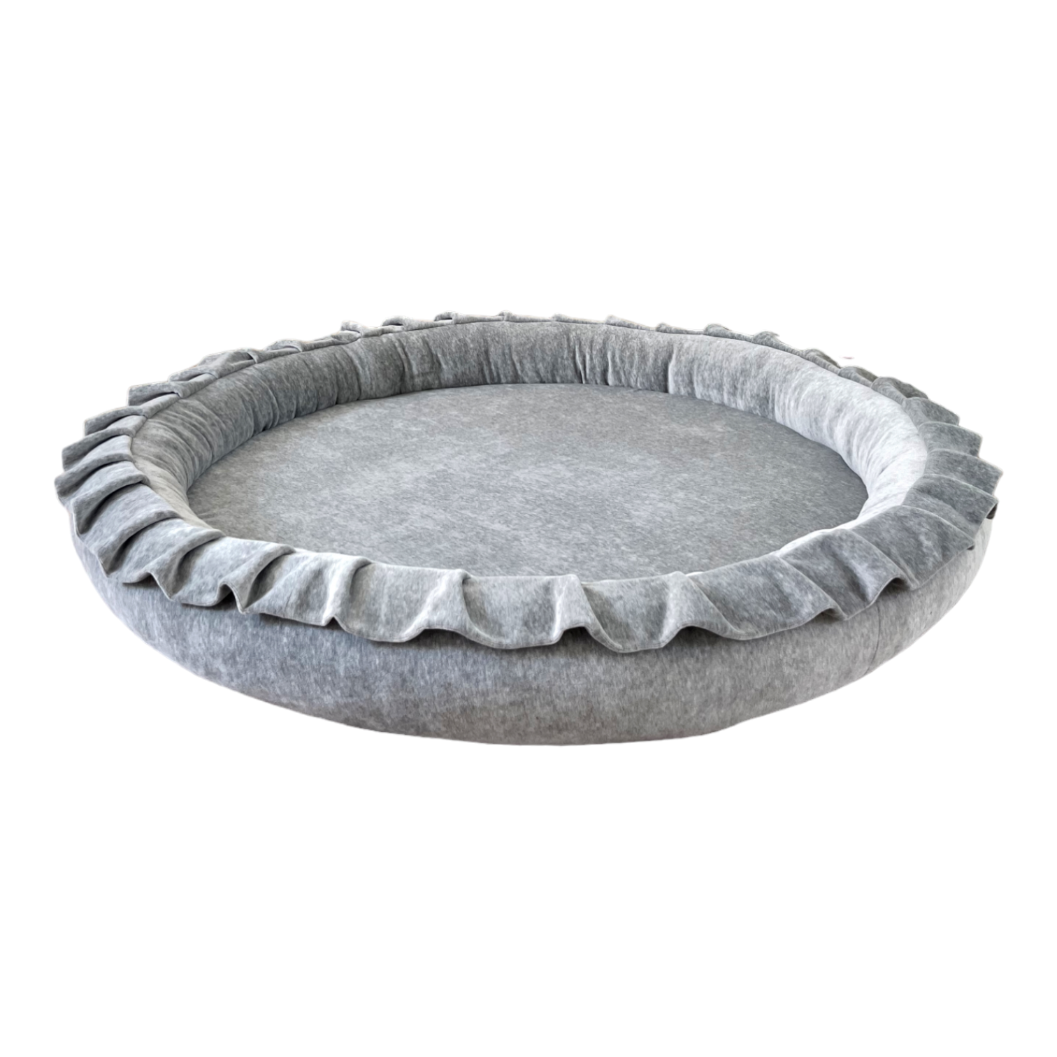 Sametové dětské hnízdečko / hrací podložka (4 barvy)