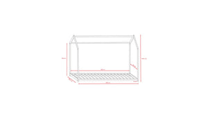 House Bed Bella - White