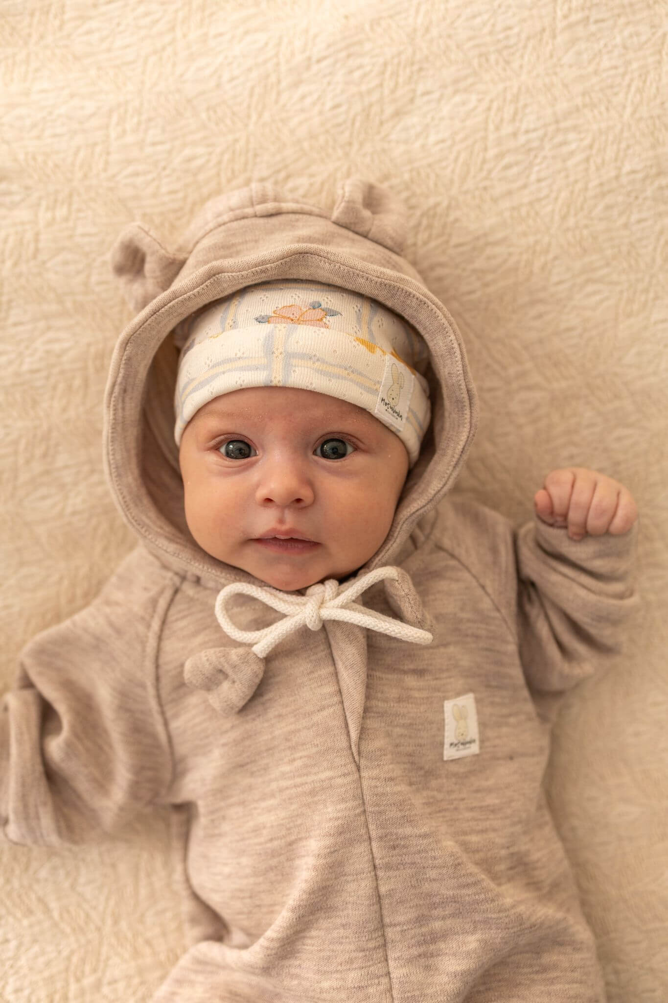 Přechodová kombinéza pro miminko z merino vlny - Jaro/Léto