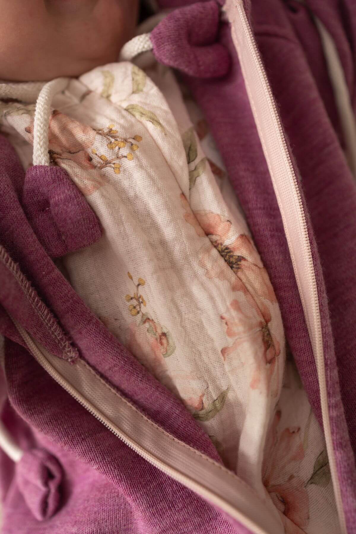 Přechodová kombinéza pro miminko z merino vlny - Jaro/Léto