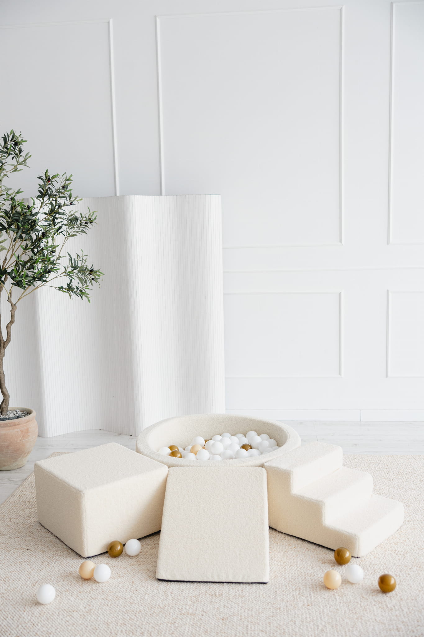 Stylové pěnové hrací sety pro děti