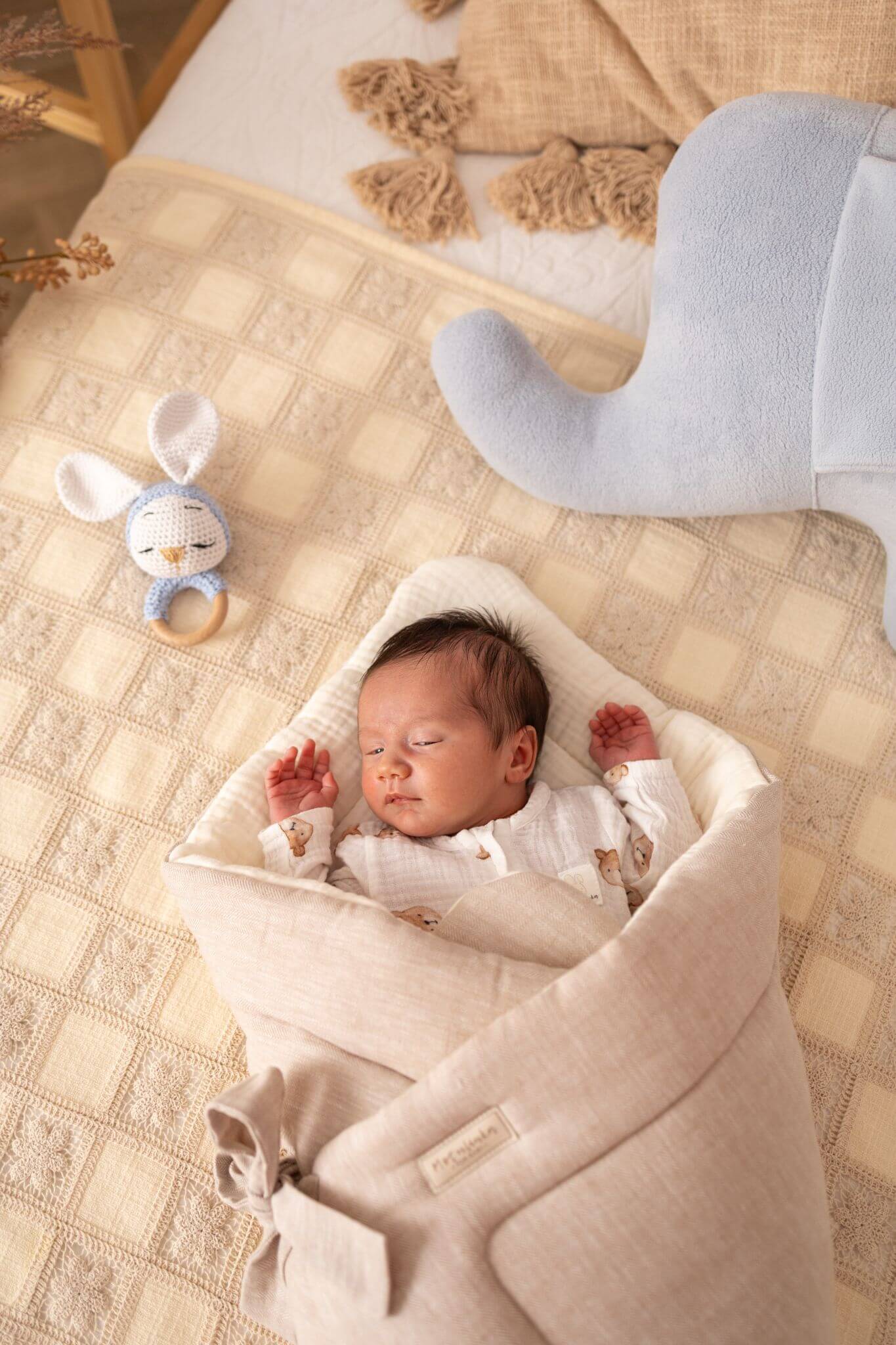 Zavinovačky a deky pro miminka