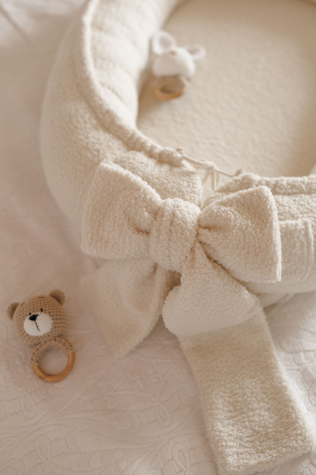 Prémiová dětská hnízdečka s mašlí