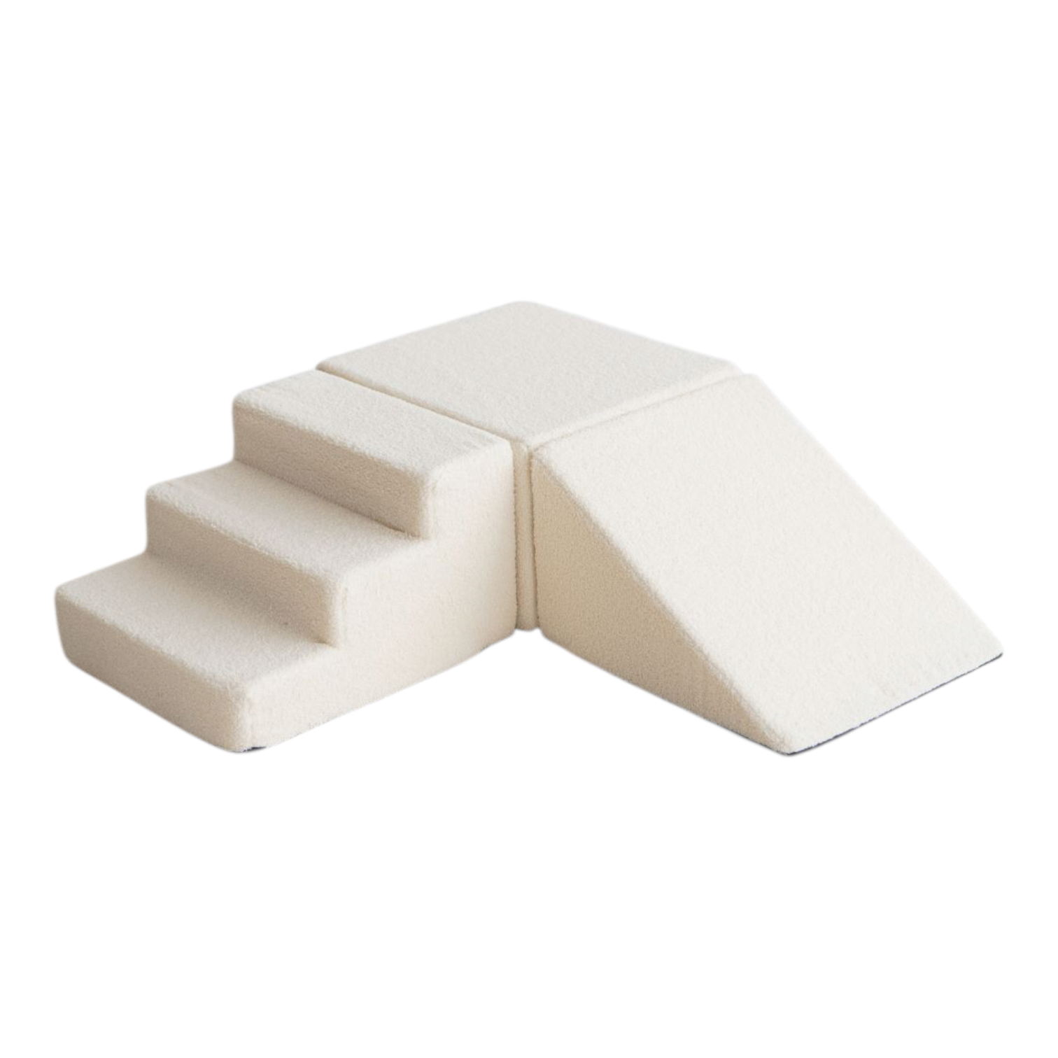 3dílná sada měkkých hracích podložek z pěny Bouclé (4 barvy)