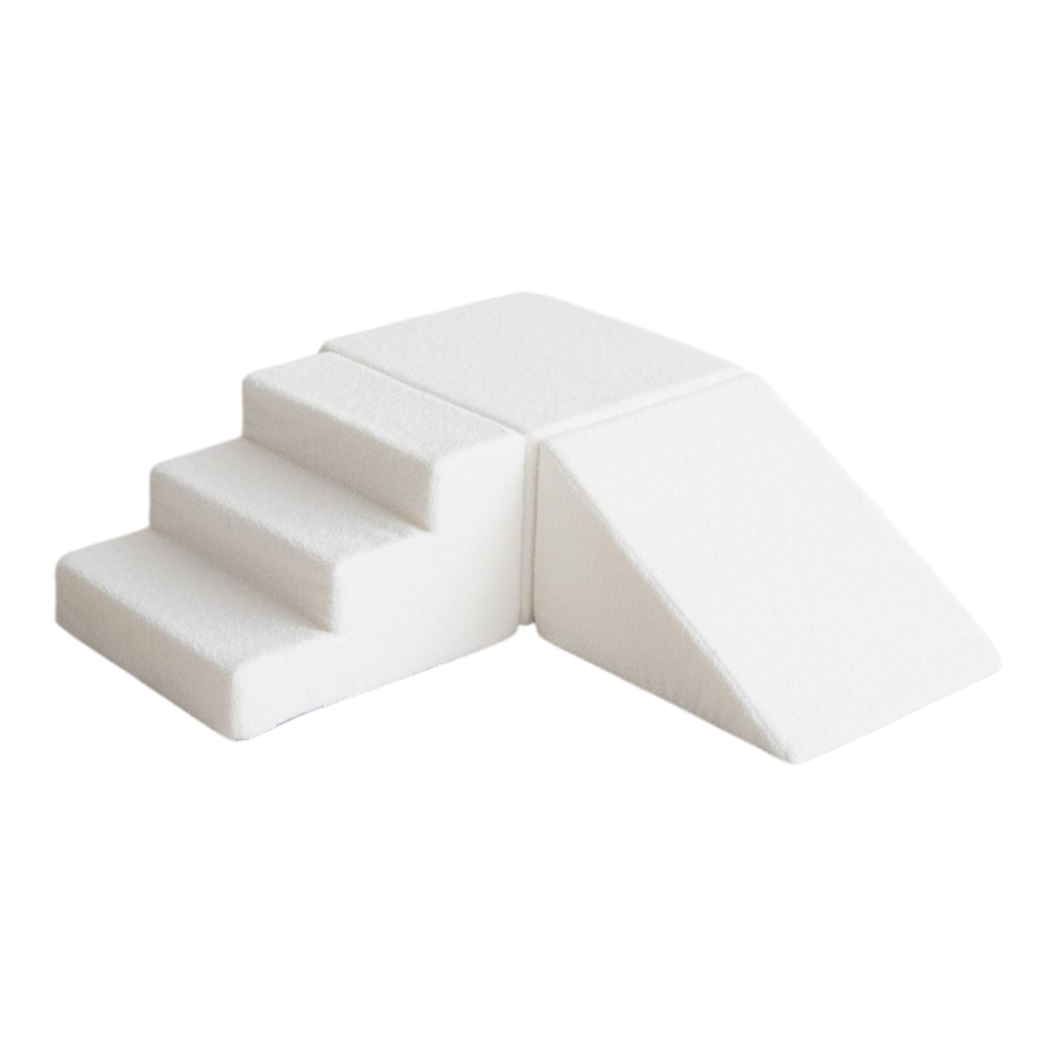 3dílná sada měkkých hracích podložek z pěny Bouclé (4 barvy)