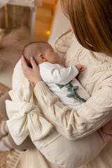 Mušelínový kojící polštář s mašlí (5 barev)