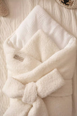 Zavinovačka pro novorozence - Bouclé & bavlněný mušelín (4 barvy)