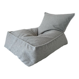 Dětský plyšový sedací vak – puf Bouclé (4 barvy)