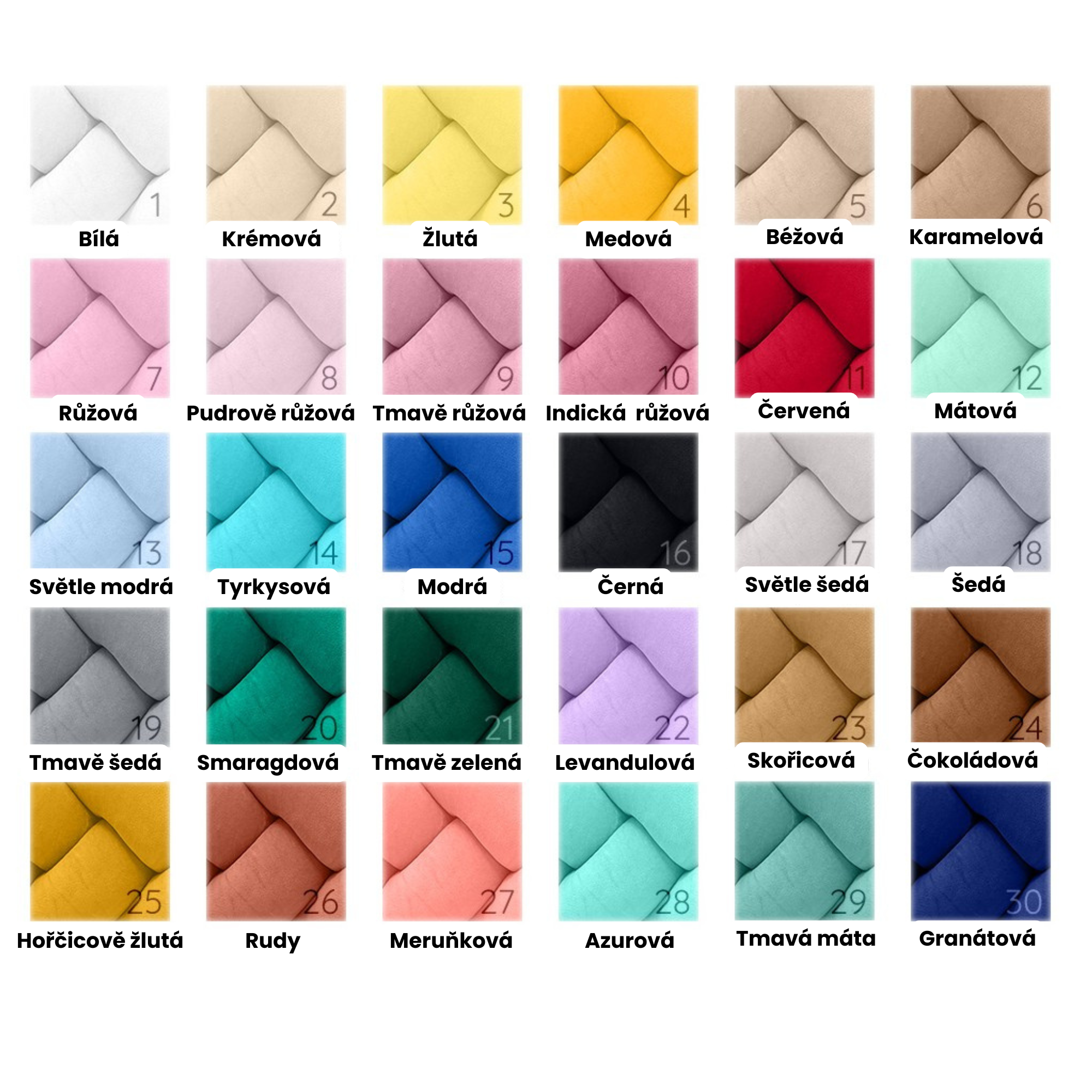 Personalizovaný pletený mantinel do postýlky – Cop (libovolný výběr barev)