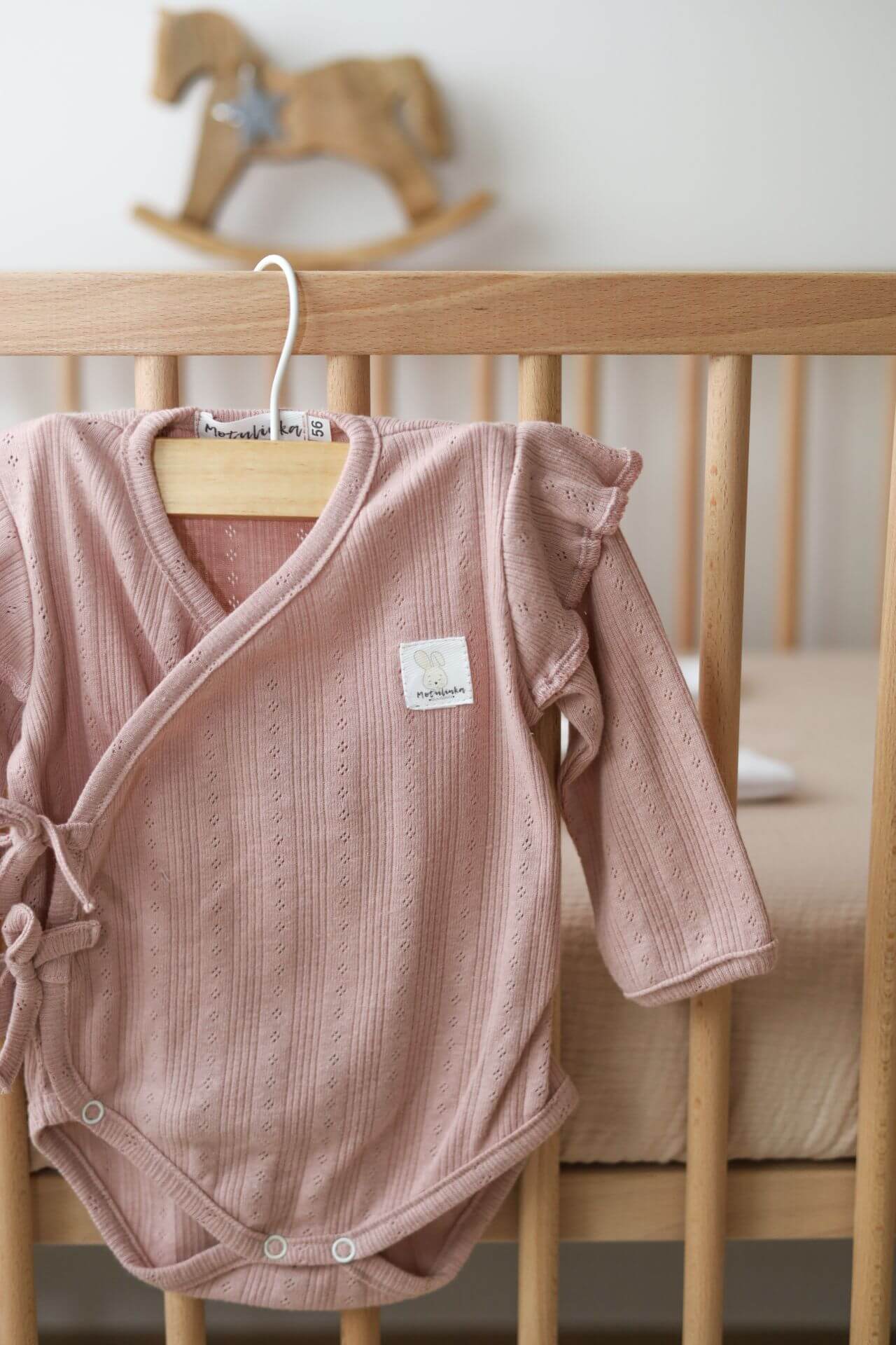 Ažurové zavinovací body pro miminko (OEKO-TEX)