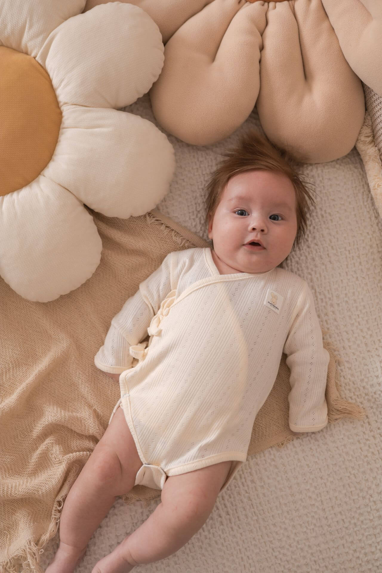 Ažurové zavinovací body pro miminko (OEKO-TEX)