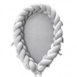 Sametové pletené hnízdo pro miminko z bavlněného veluru (6 barev)