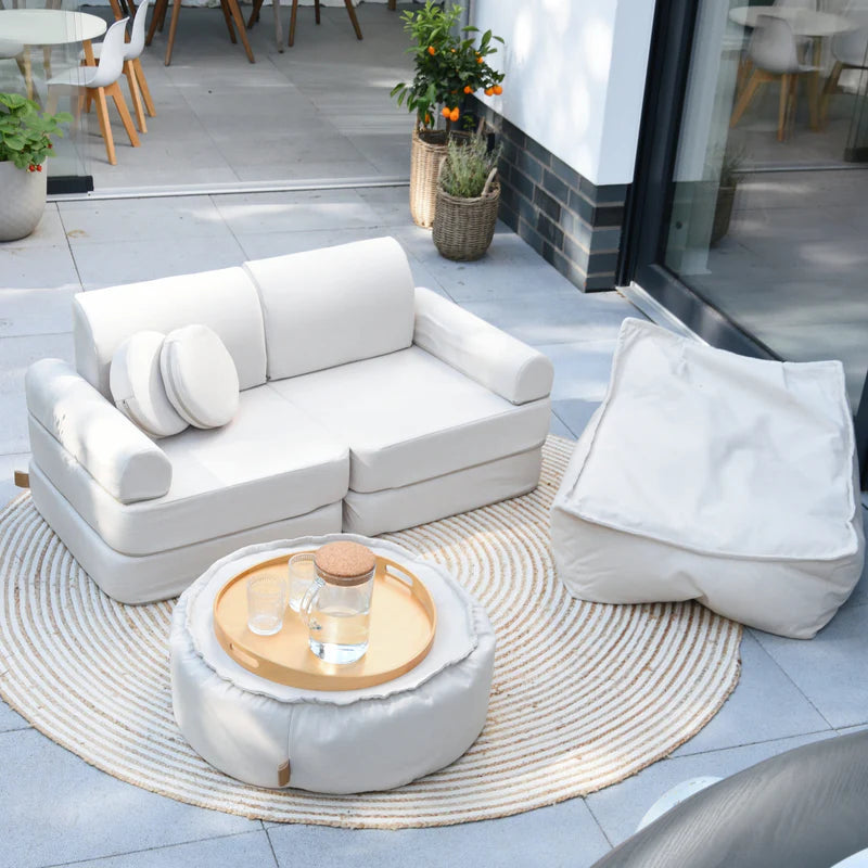 Rozkládací dětská pohovka Play Sofa Outzy – Oat Blush Beige