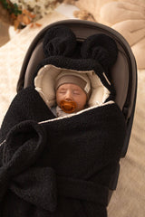 Zavinovačka do autosedačky pro miminka – Bouclé (5 barev)