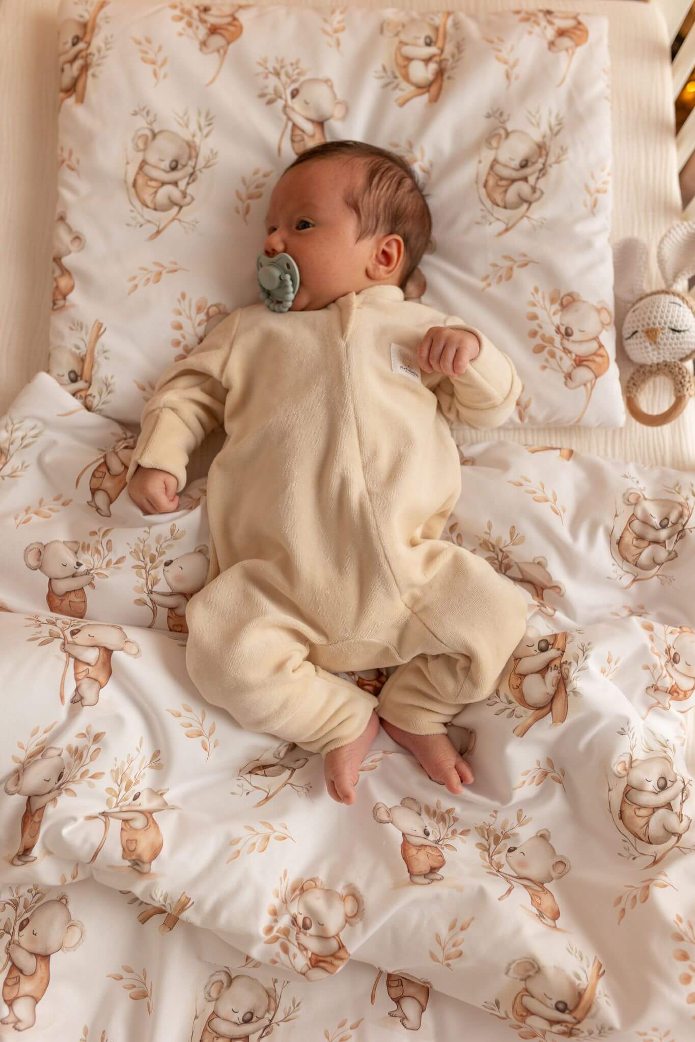 Dětská ložní souprava s výplní z prémiové bavlny - Medvídek Koala