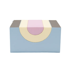 Rainbow Bridge Soft Play Set - Light Pastel